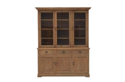Teak Glasvitrine "Hüterin der Schätze"