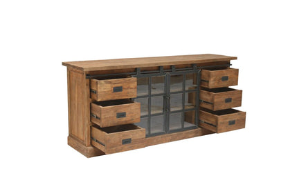 Teak Kommode "Die Bedachte"