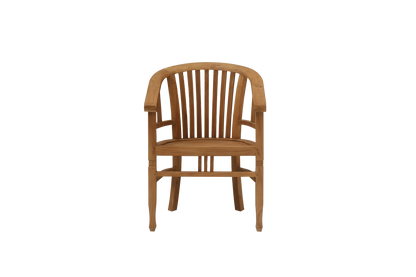 Teak Stuhl "Opas Sonntagsstuhl" mit Lehne