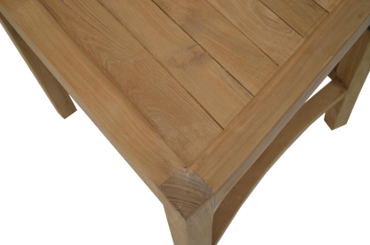Teak Stuhl "Opas Sonntagsstuhl" mit Lehne