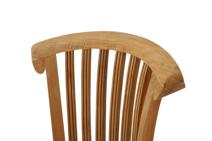 Teak Stuhl "Opas Sonntagsstuhl" mit Lehne