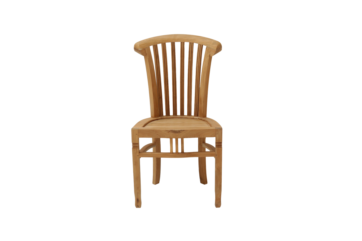 Teak Stuhl "Opas Sonntagsstuhl" mit Lehne