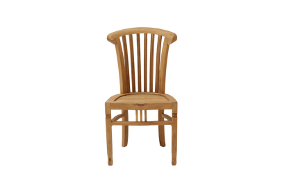 Teak Stuhl "Opas Sonntagsstuhl" mit Lehne
