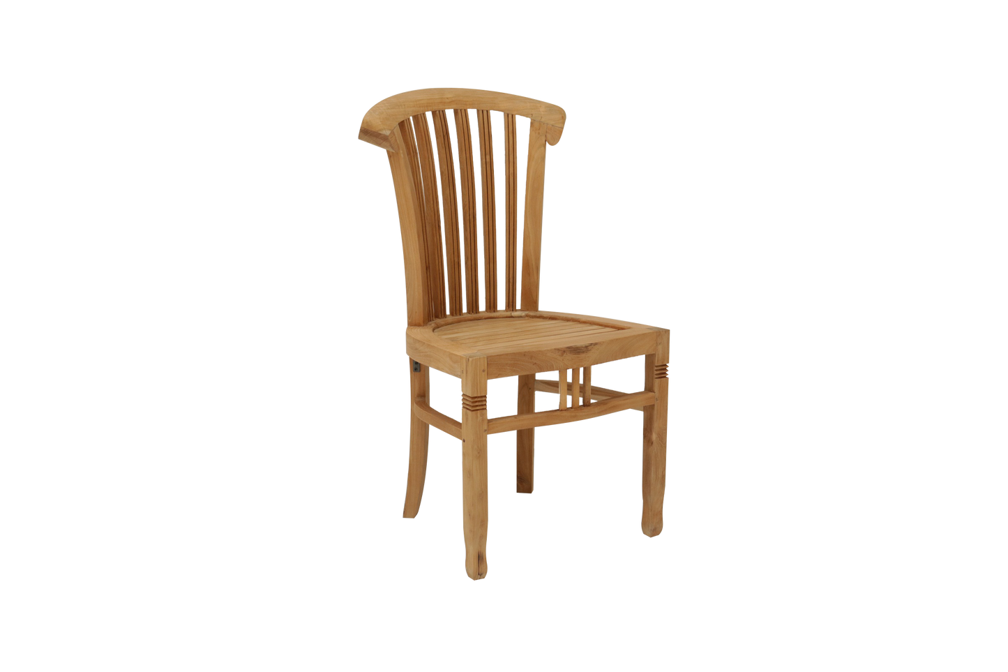 Teak Stuhl "Opas Sonntagsstuhl" mit Lehne