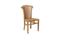 Teak Stuhl "Opas Sonntagsstuhl" mit Lehne