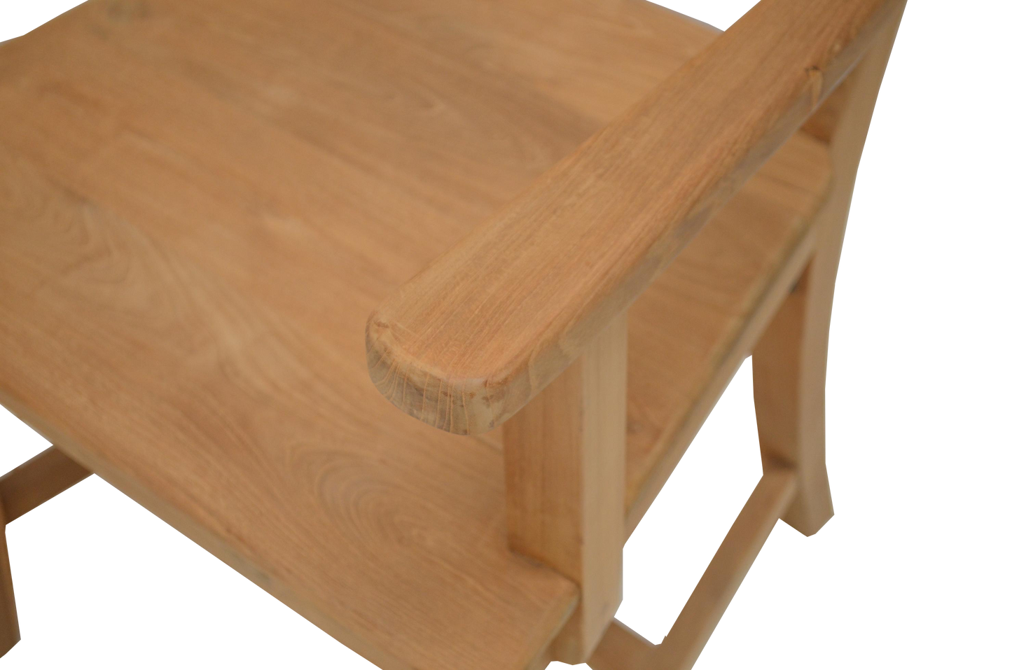Teak Stuhl "Alte Schule" mit Lehne
