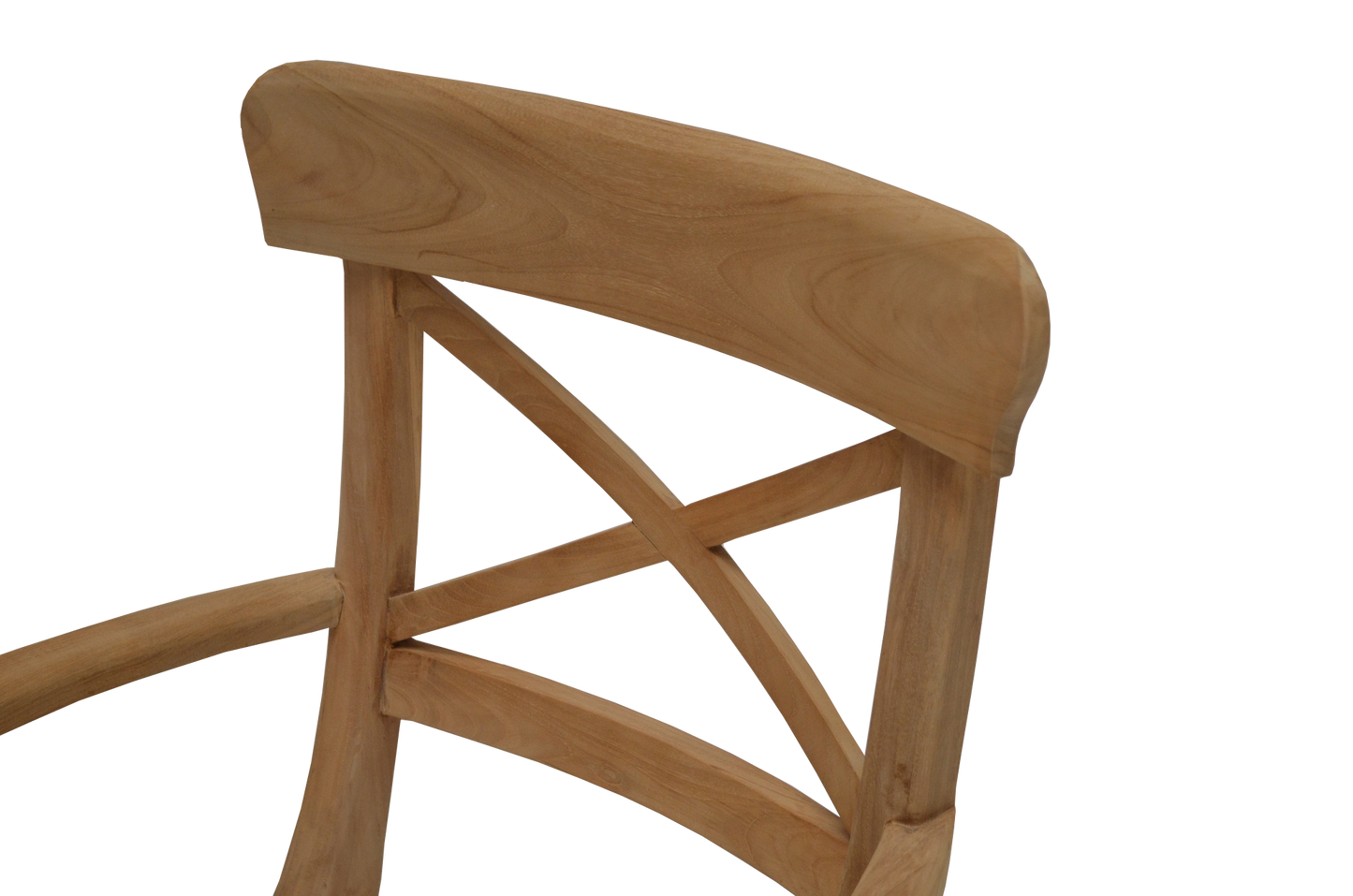 Stuhl "Alte Schule" Kreuz, mit Armlehne