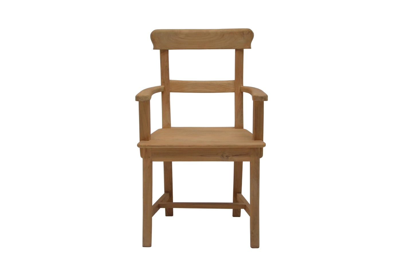 Teak Stuhl "Alte Schule" mit Lehne