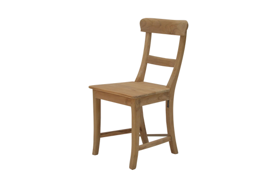 Teak Stuhl   "Alte Schule" (ohne Armlehne)